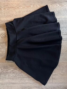 Black circle skirt